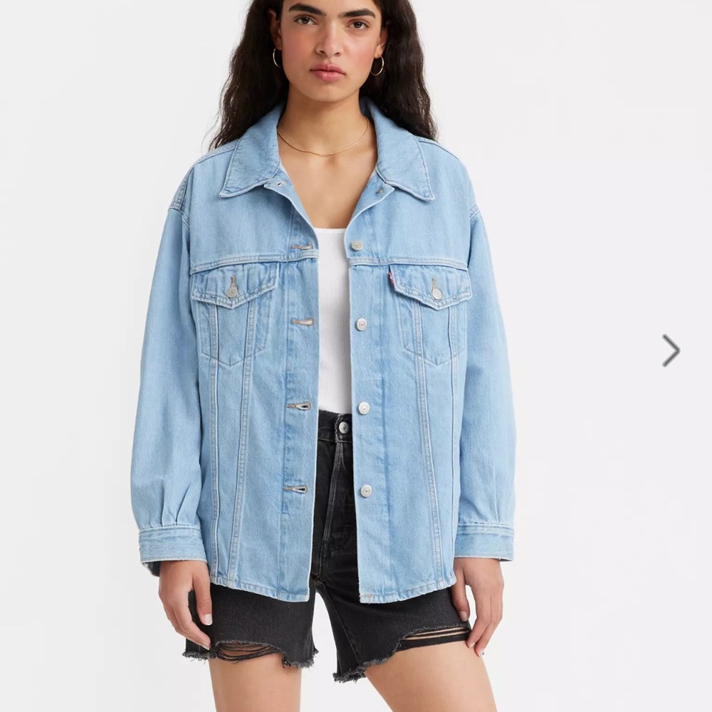 Levi's TRUCKER SHACKET Light Blue